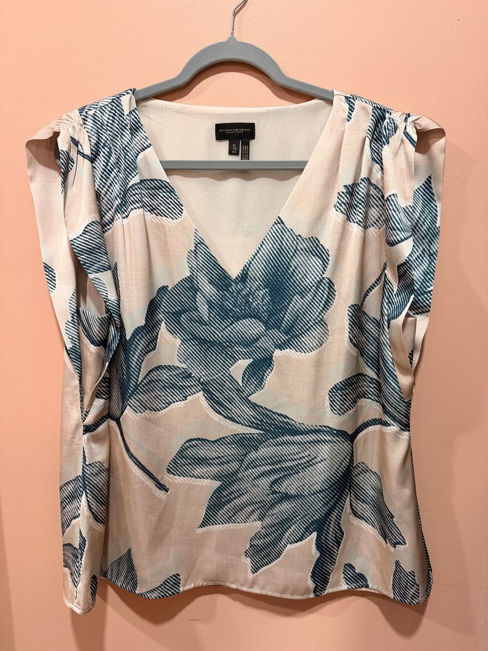 Donna Karan New York Print Sleeveless Top